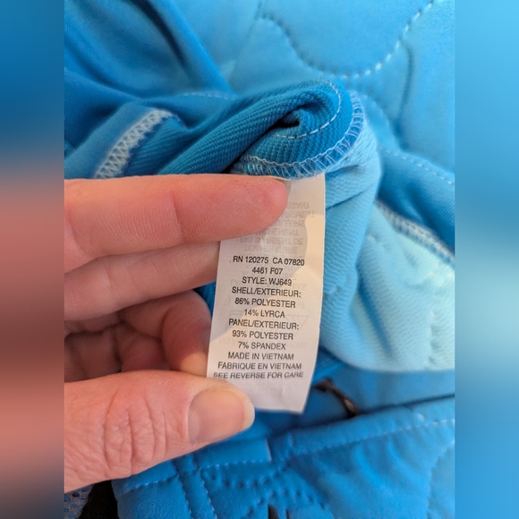 Brooks Blue Quilted Running Jacket Sz.XS - Picture 11 of 12